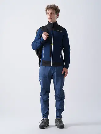 ORTOVOX | Giacca in pile leggera da uomo | dunkelblau